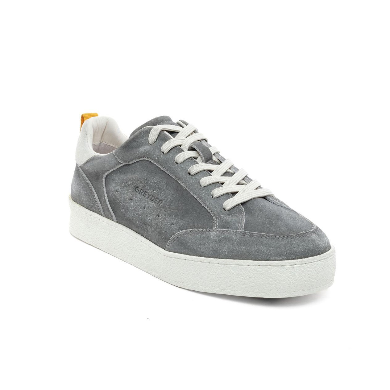 Greyder 18520 Gri Hakiki Deri Erkek Sneaker Ayakkabı 