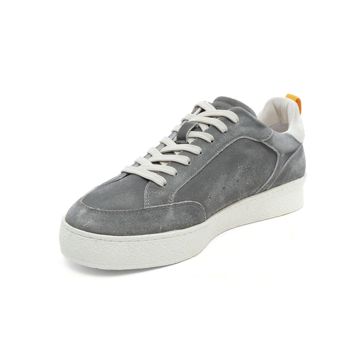 Greyder 18520 Gri Hakiki Deri Erkek Sneaker Ayakkabı 