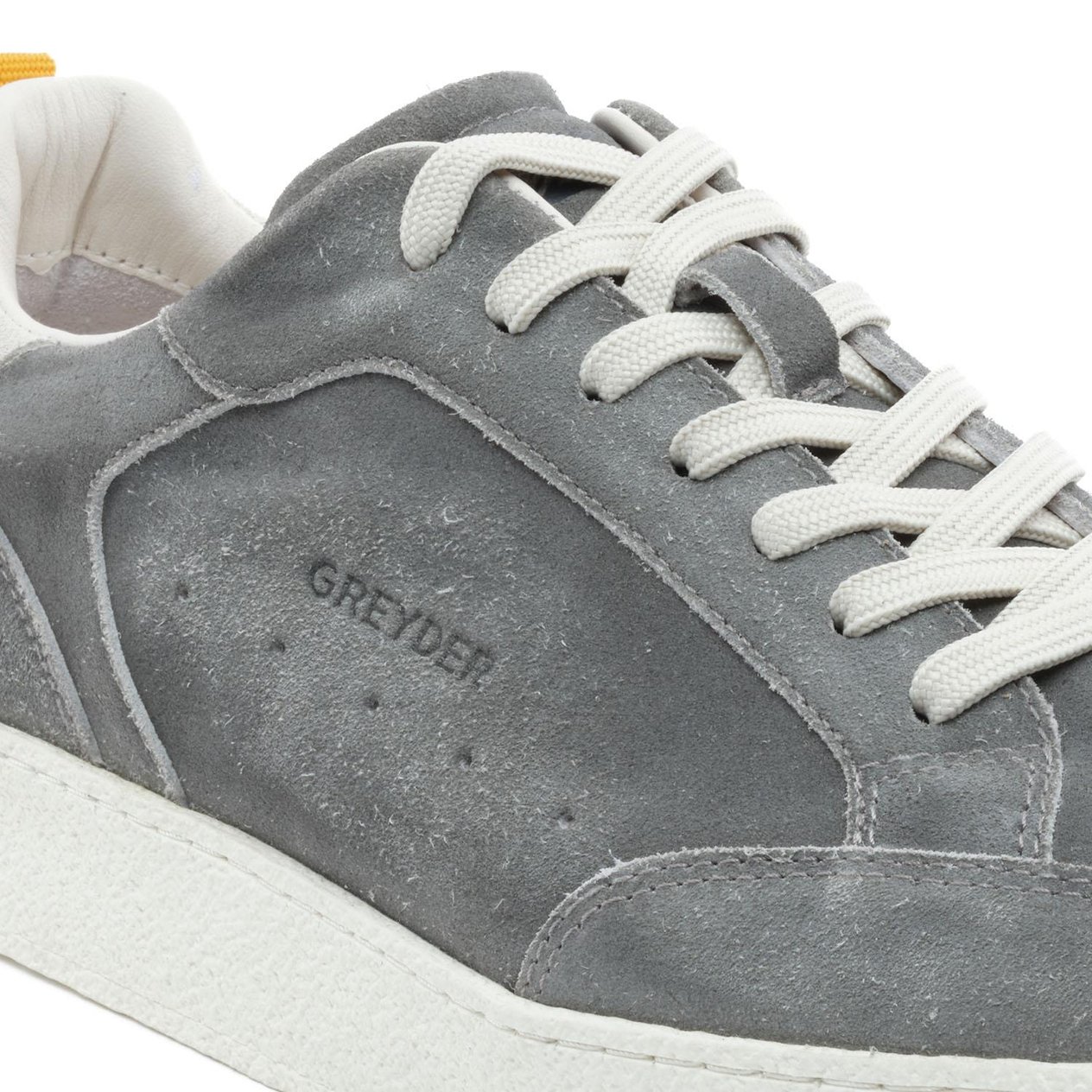 Greyder 18520 Gri Hakiki Deri Erkek Sneaker Ayakkabı 