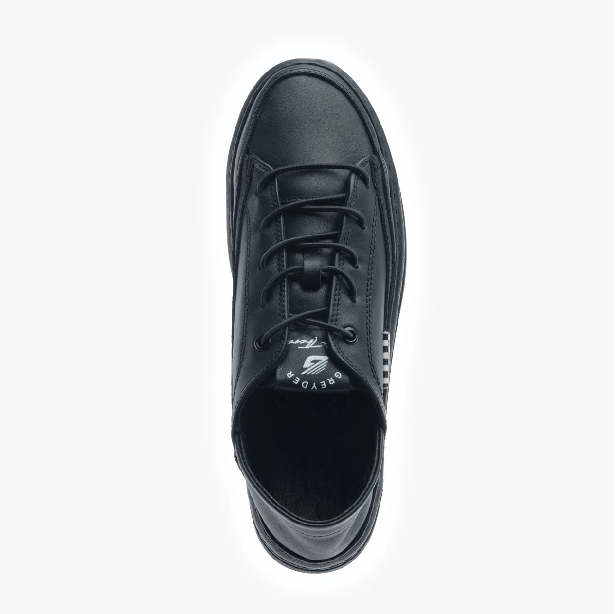 Greyder 33670 Siyah Hakiki Deri Kadın Sneaker Ayakkabı