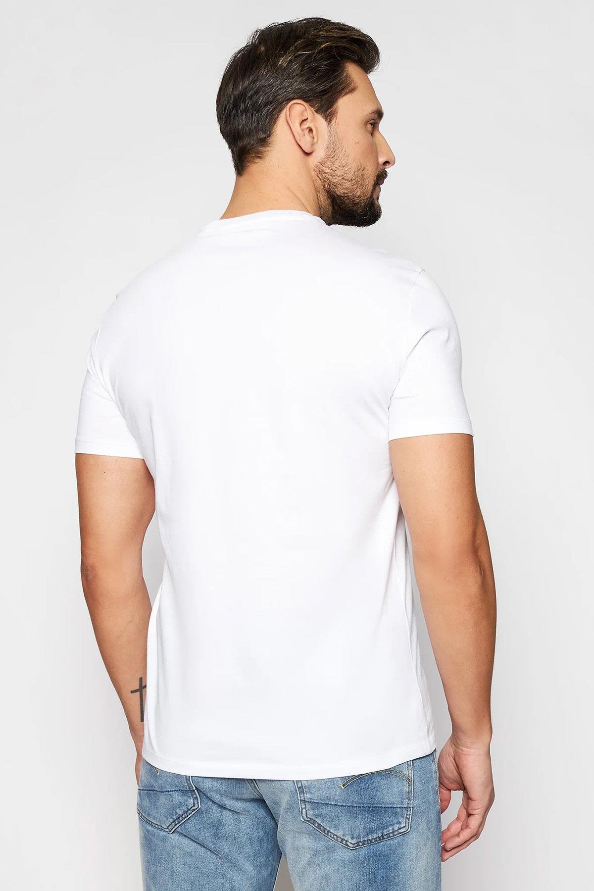 Armani Exchange Bisiklet Yaka Pamuklu Erkek T-Shirt