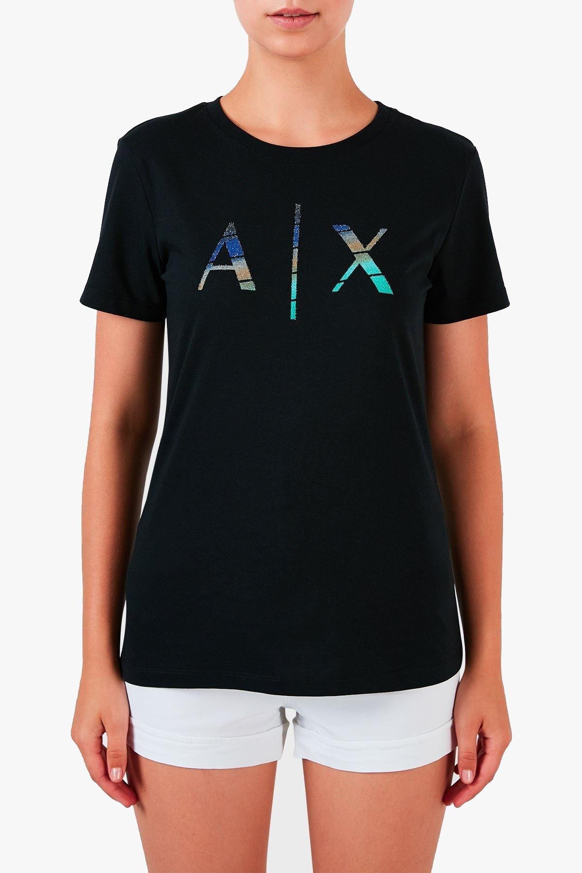 Armani Exchange Logo Slim fit Kadın T-Shirt