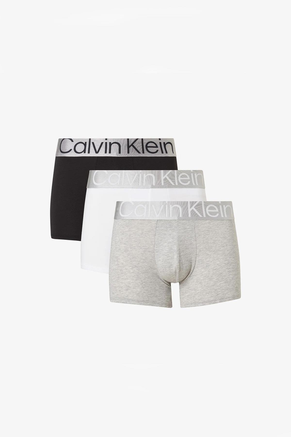 Calvin Klein Erkek 3'lü Boxer Trunk 3P 000NB3130A