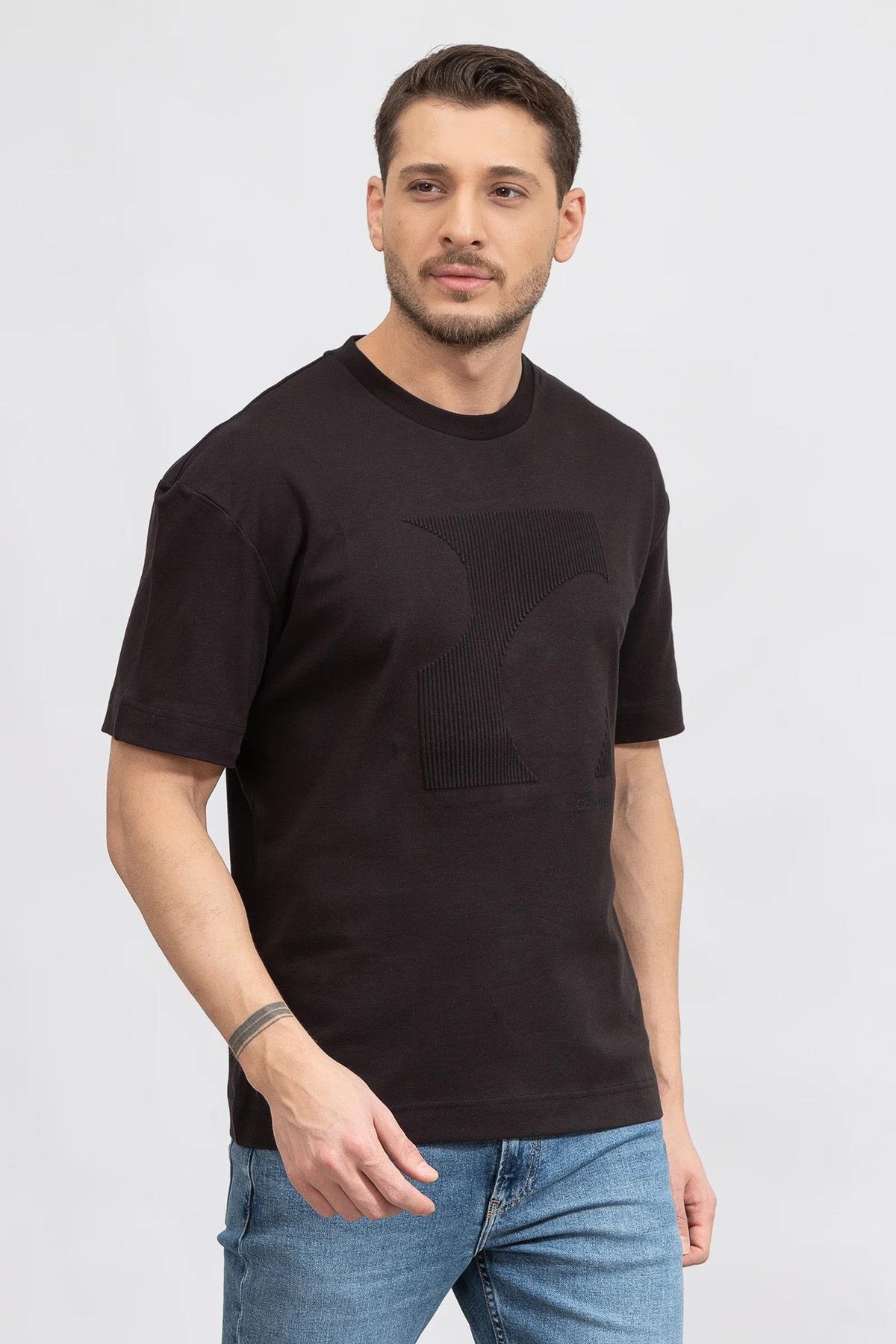 Calvin Klein Erkek Siyah Cotton Comfort T-Shirt K10K110112