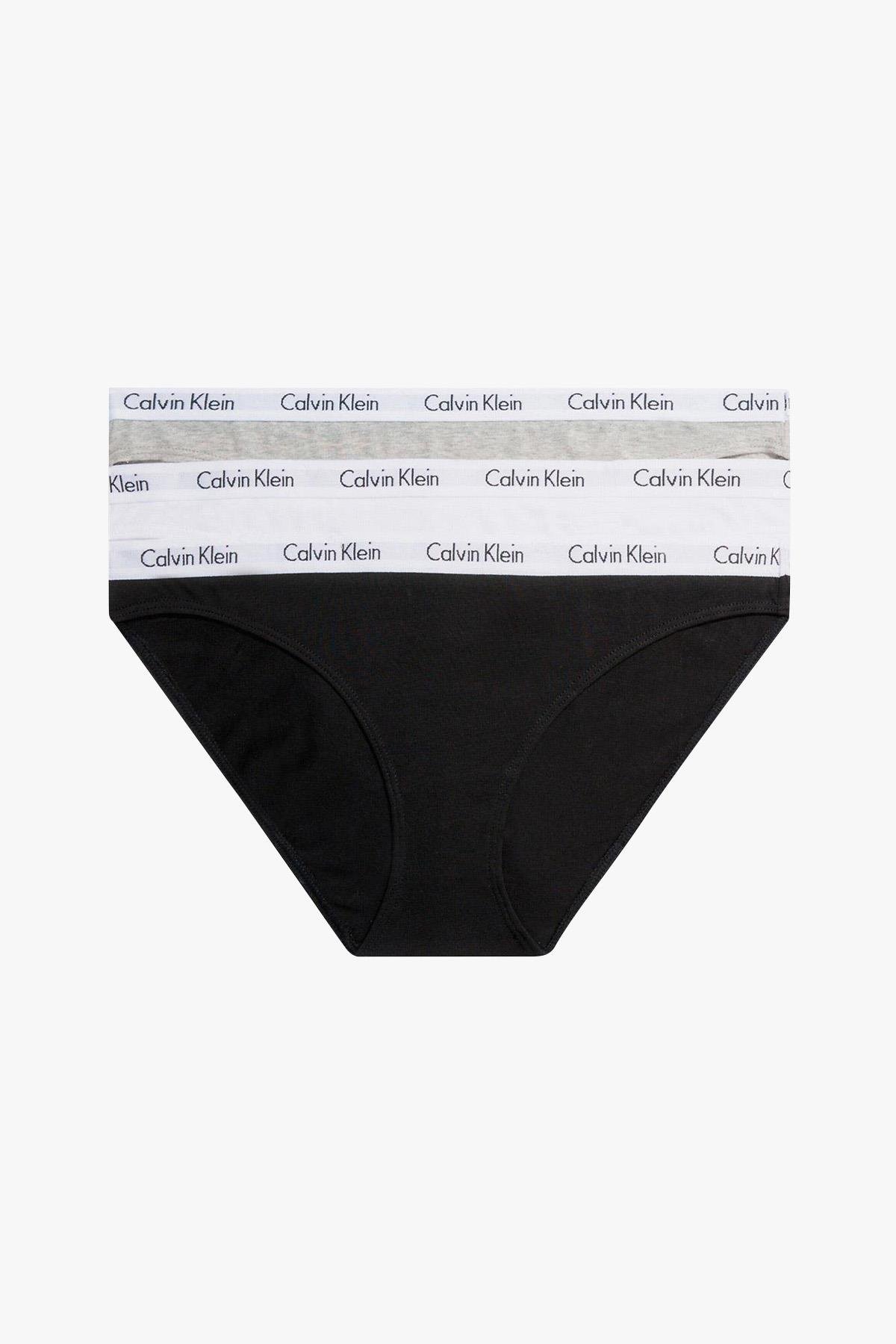 Calvin Klein Kadın 3'lü Bikini Set 000QD3588E999