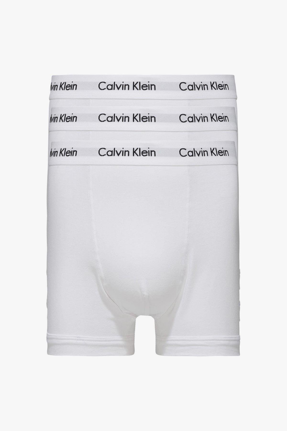 Calvin Klein Logo Pamuklu 3'lü Boxer 0000U2662G