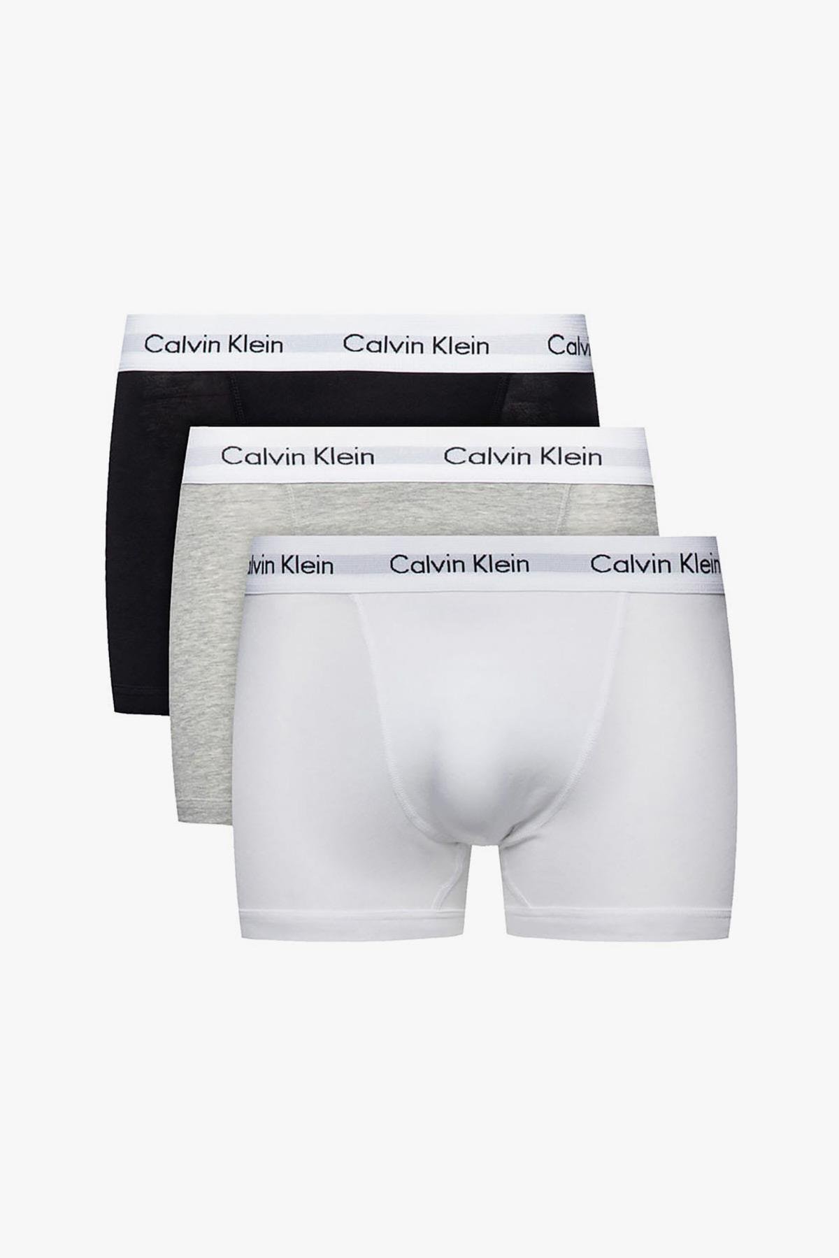 Calvin Klein Logo Pamuklu 3'lü Boxer 0000U2662G