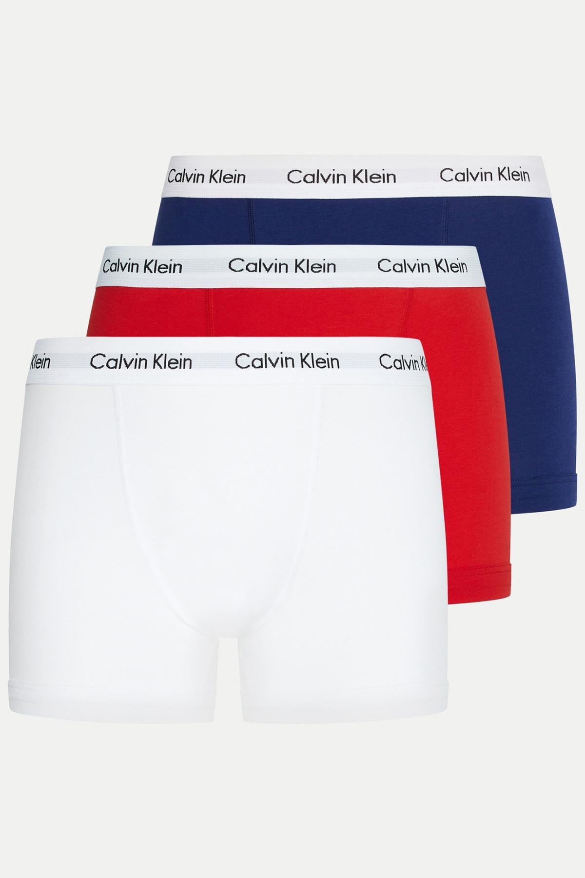 Calvin Klein Logo Pamuklu 3'lü Boxer 0000U2662G