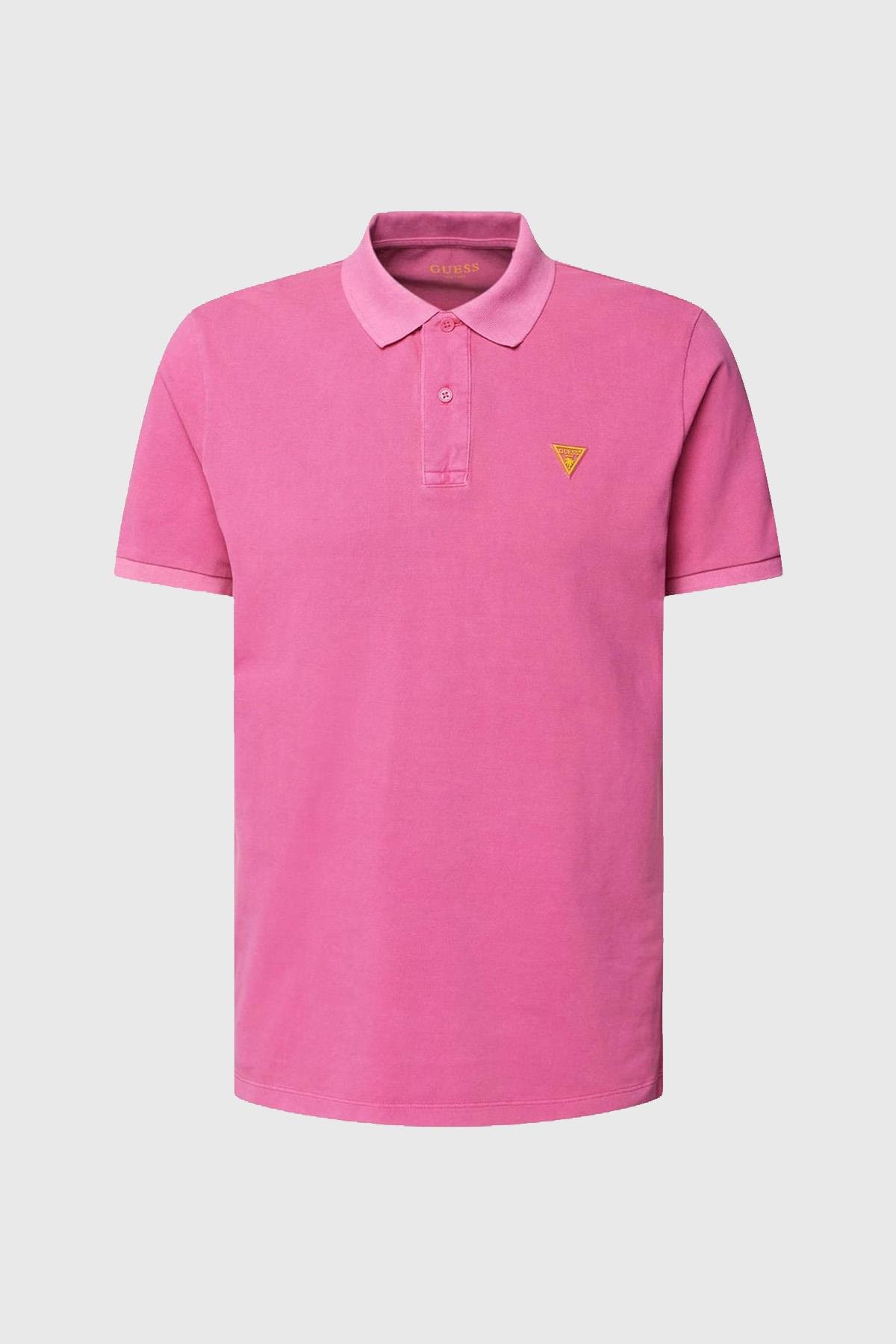 Guess Erkek Polo T-Shirt İç Yaka Detaylı F3GP00-K9WF1