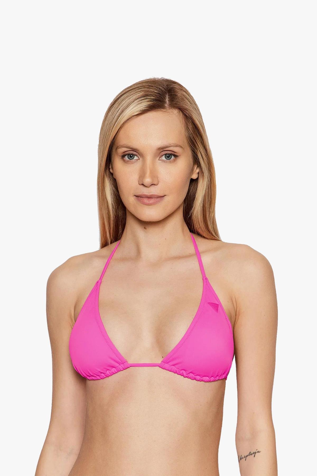 Guess Kadın İpli Bikini Üstü Mayo E02J25-LY00K