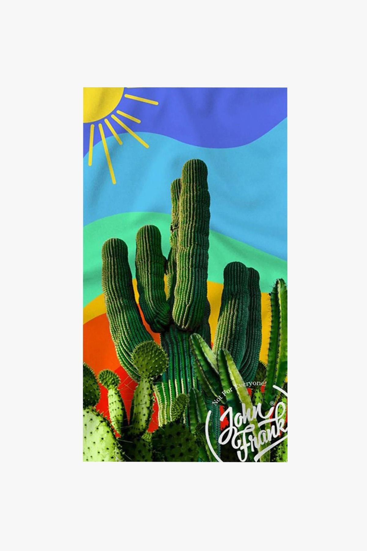 John Frank Cactus Plaj Havlusu