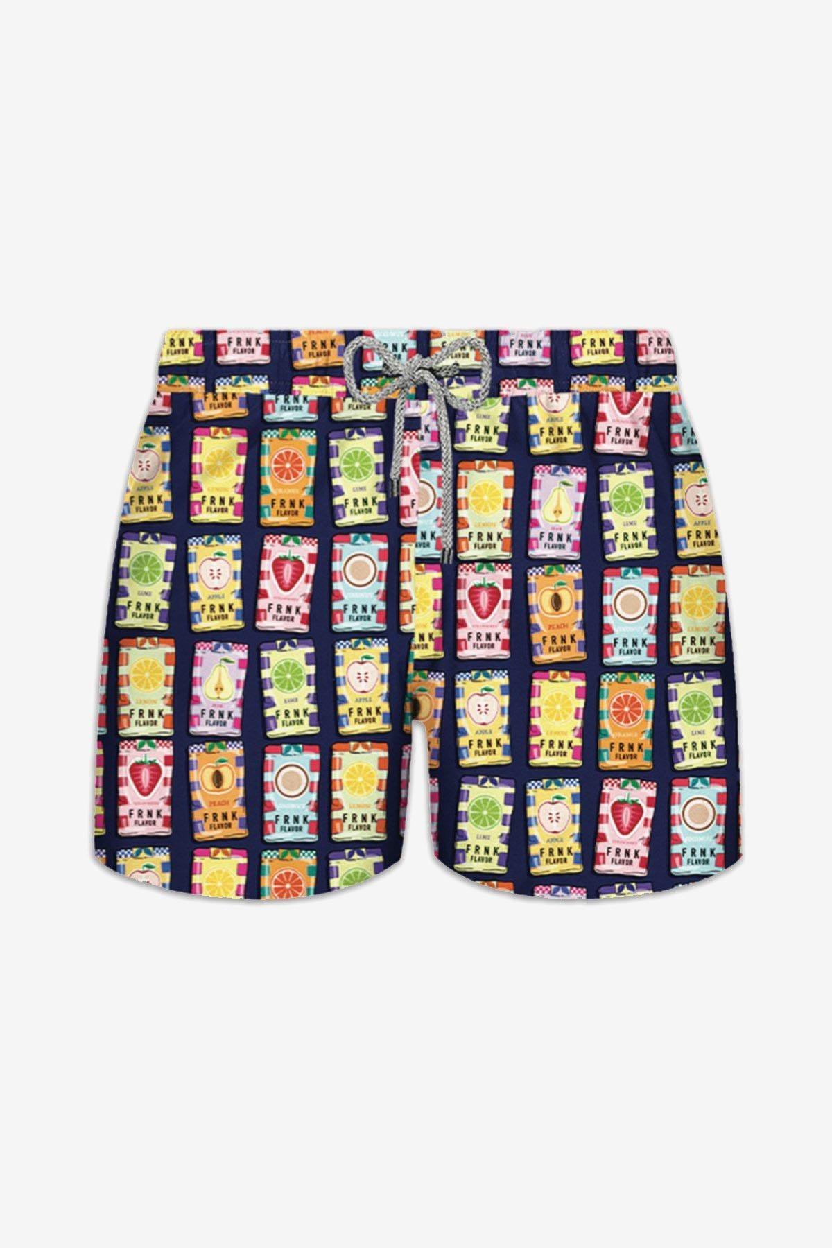 John Frank Candy Multicolor Erkek Çocuk Deniz Şortu