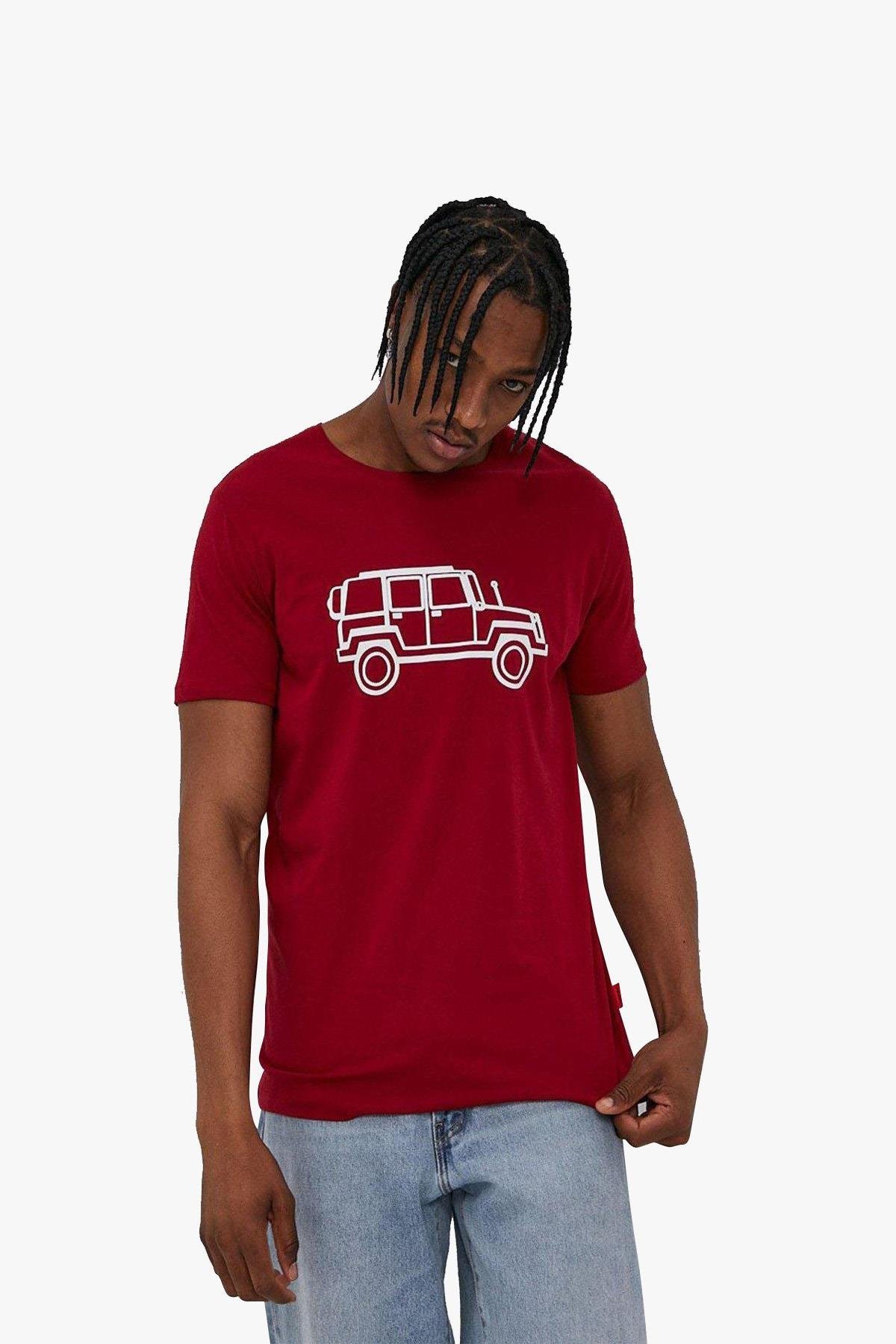 John Frank Safari Multicolor Erkek T-Shirt