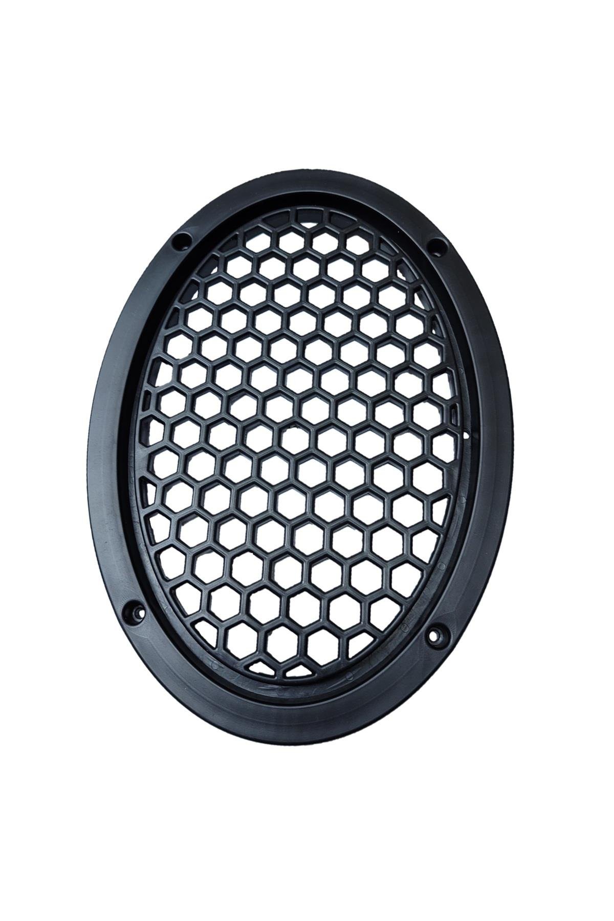 2 Adet - Oval Hoparlör Kapağı – (6x9) İnç Kaliteli Plastik Midrange Kapak