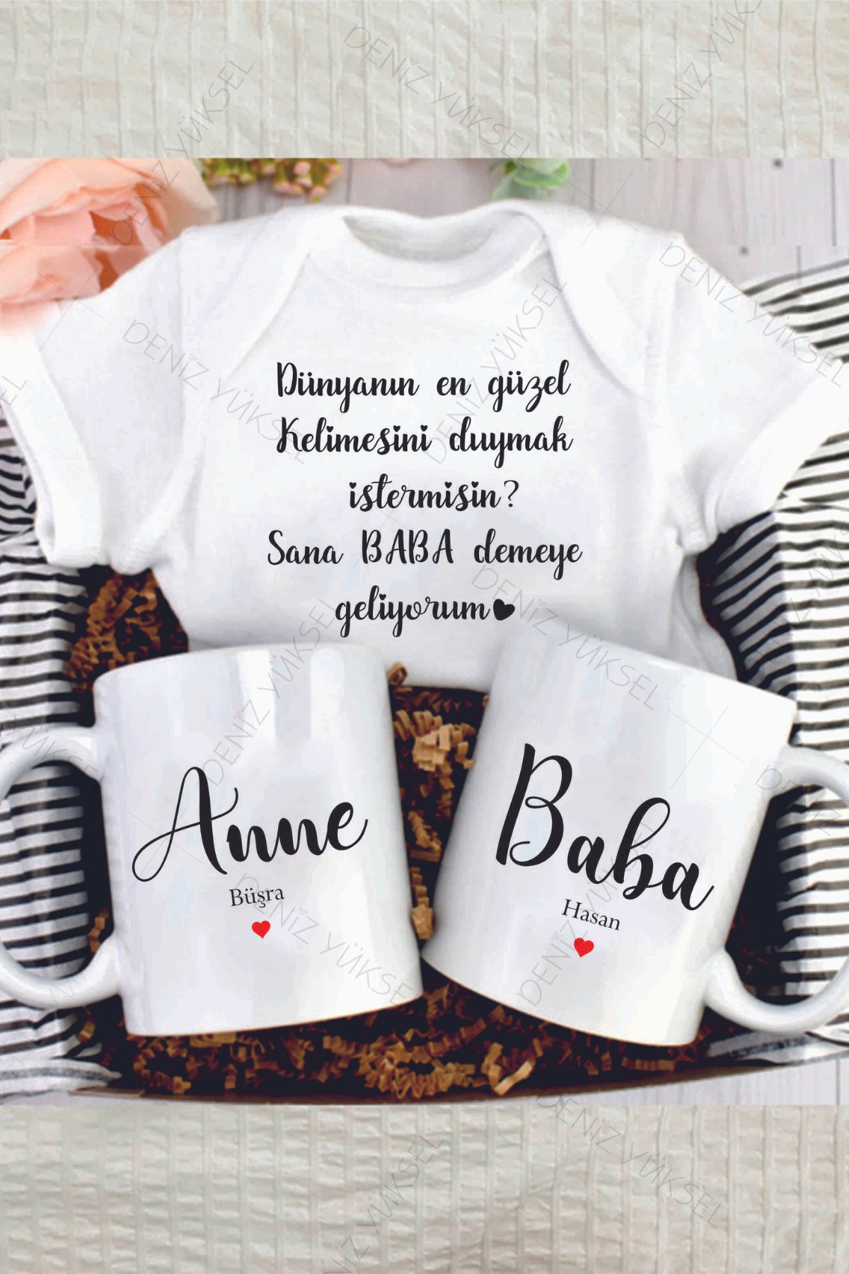 Sana Baba Demeye Geliyorum Body ve İkili Kupa 