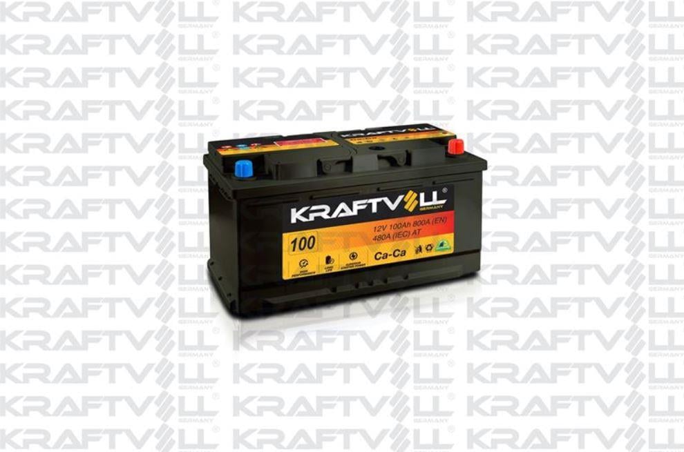 AKU 12V 100 AH LB5 353X175X175 TAM KAPALI