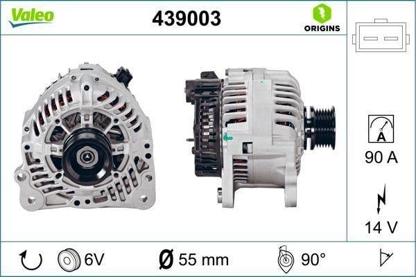 ALTERNATÖR A13VI124 90A