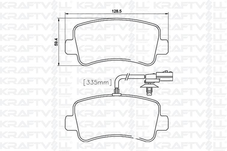 FREN BALATASI ARKA MASTER III MOVANO B 2.3CDTI 07 / 10 > 440601147R