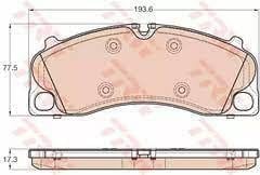 FREN BALATASI ÖN 911 12> BOXSTER 12> CAYMAN 13>