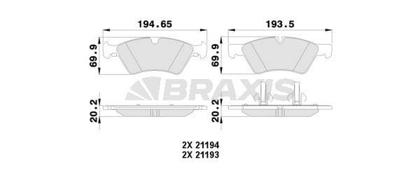 FREN BALATASI ON W211 03>08 S211 03>09 W164 05>11 W251 05>12