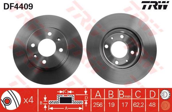 FREN DİSKİ ÖN GETZ 02> DİZEL HAVALI 256mm