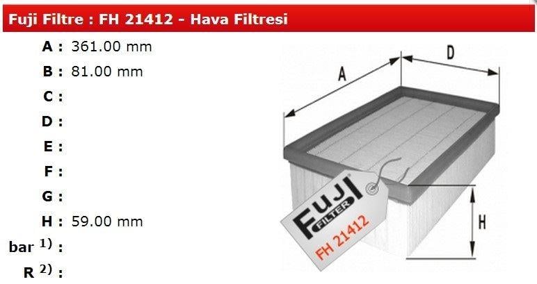 HAVA FİLTRESİ CLIO III MODUS 