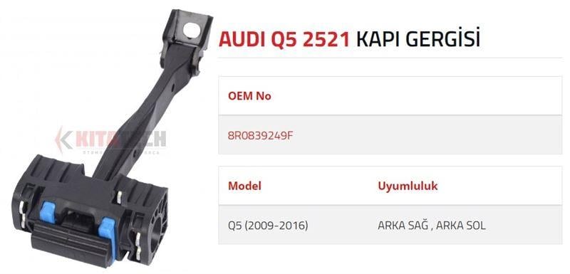 KAPI GERGİSİ Q5 ARKA 2009-2016