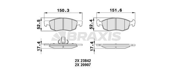 ON FREN BALATASI FIAT DOBLO 01>06 FIAT ALBEA PALIO 96> DACIA LOGAN 06>