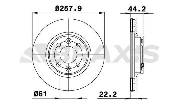 ON FREN DISK AYNASI CLIO IV SYMBOL II LOGAN II MCV II SANDERO II 0.9 / 1.2 / 1.5DCI / 1.6 12> (4 BIJON 25