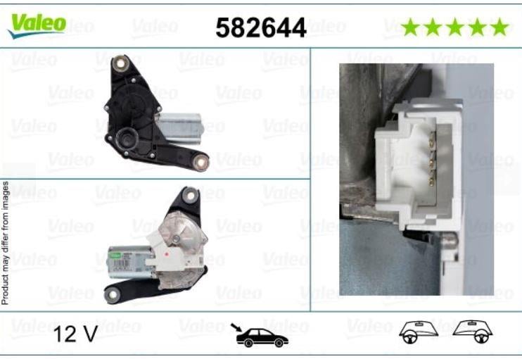 SİLECEK MOTORU ARKA PEUGEOT 106 II HB 1A_, 1C_ 96>04