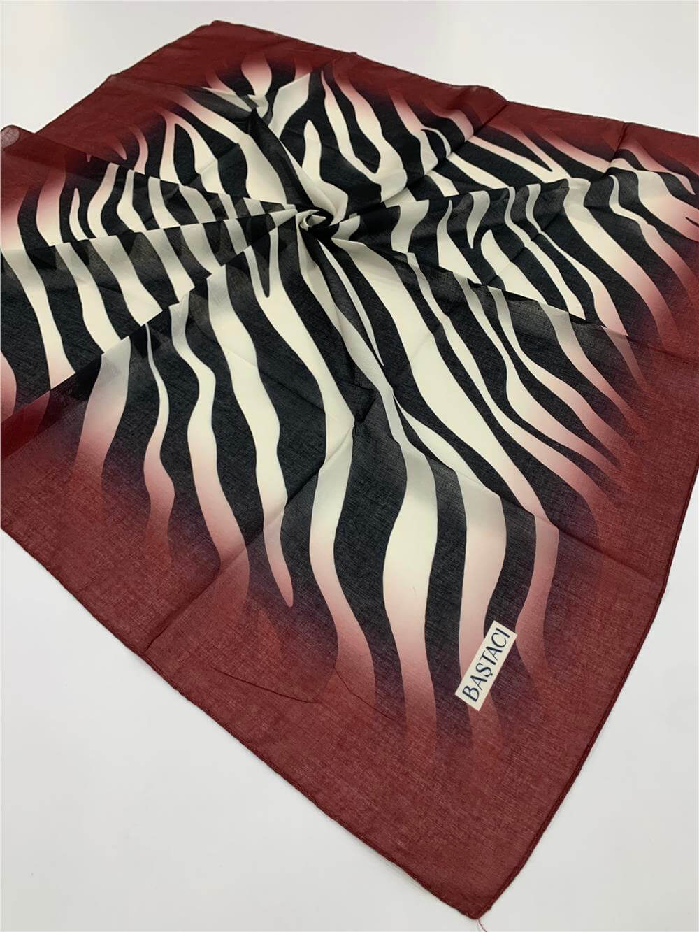BAŞTACI SOFT 000162 BORDO EŞARP