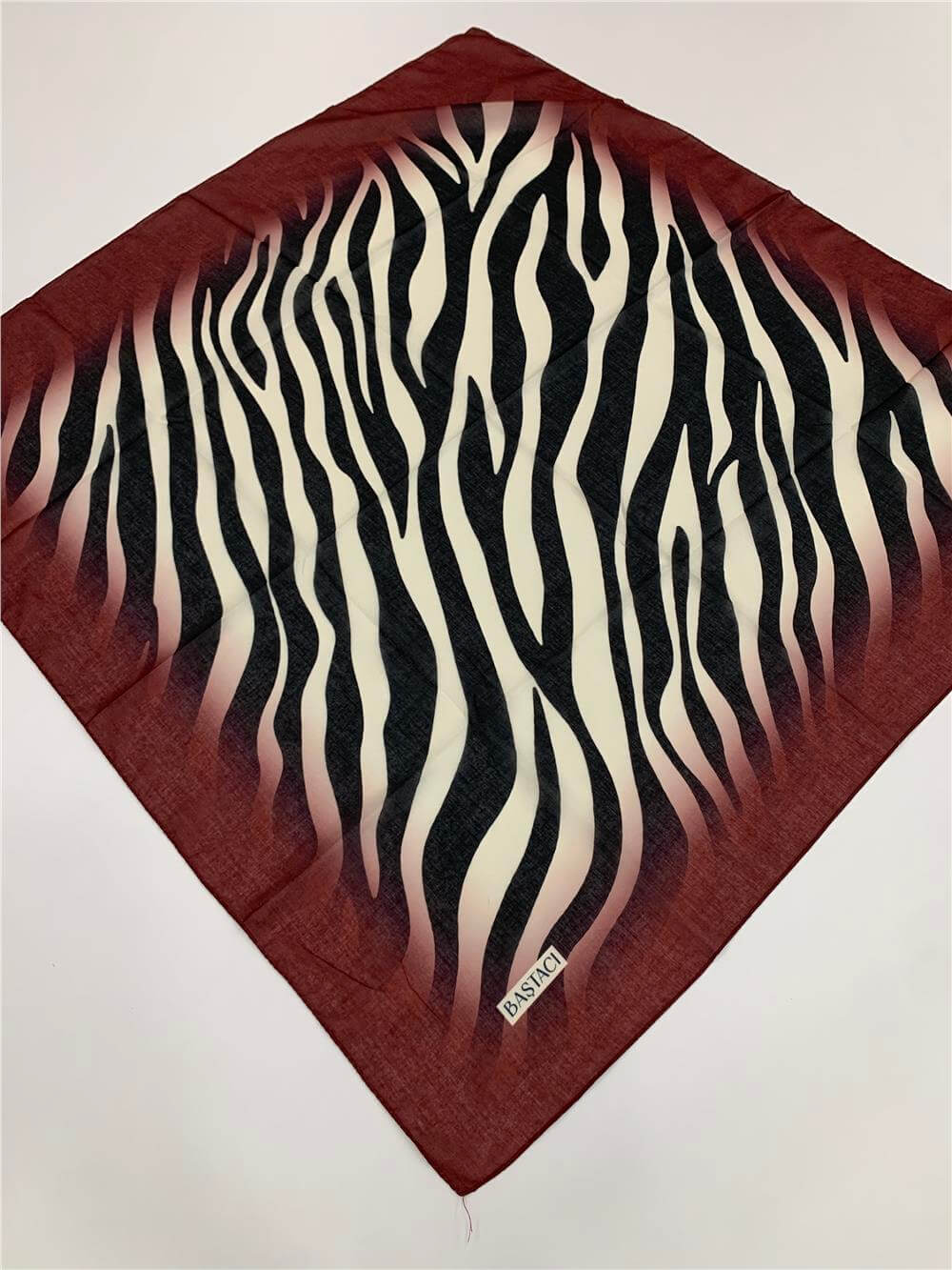 BAŞTACI SOFT 000162 BORDO EŞARP