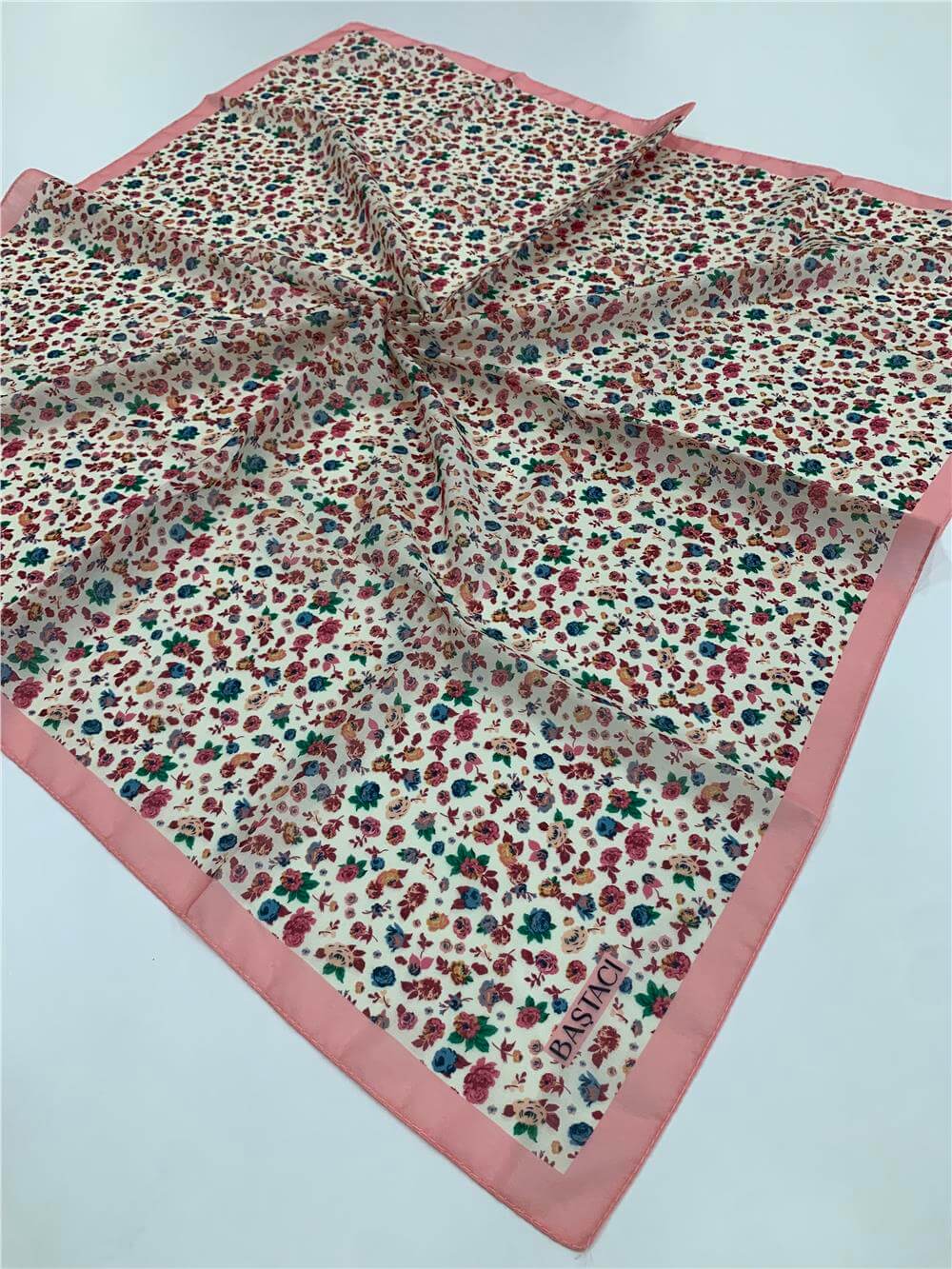BAŞTACI SOFT 000163 PASTEL PEMBE EŞARP