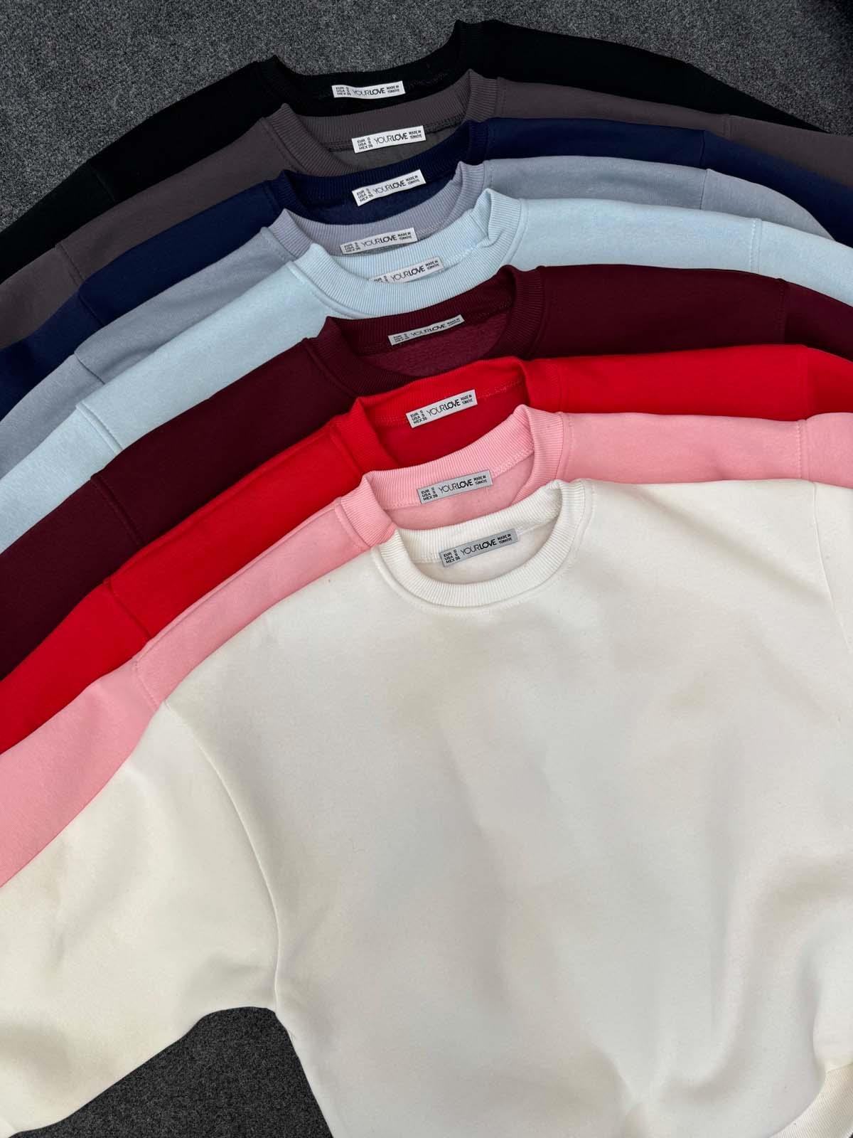 Sierra Lacivert Basic Sweatshirt