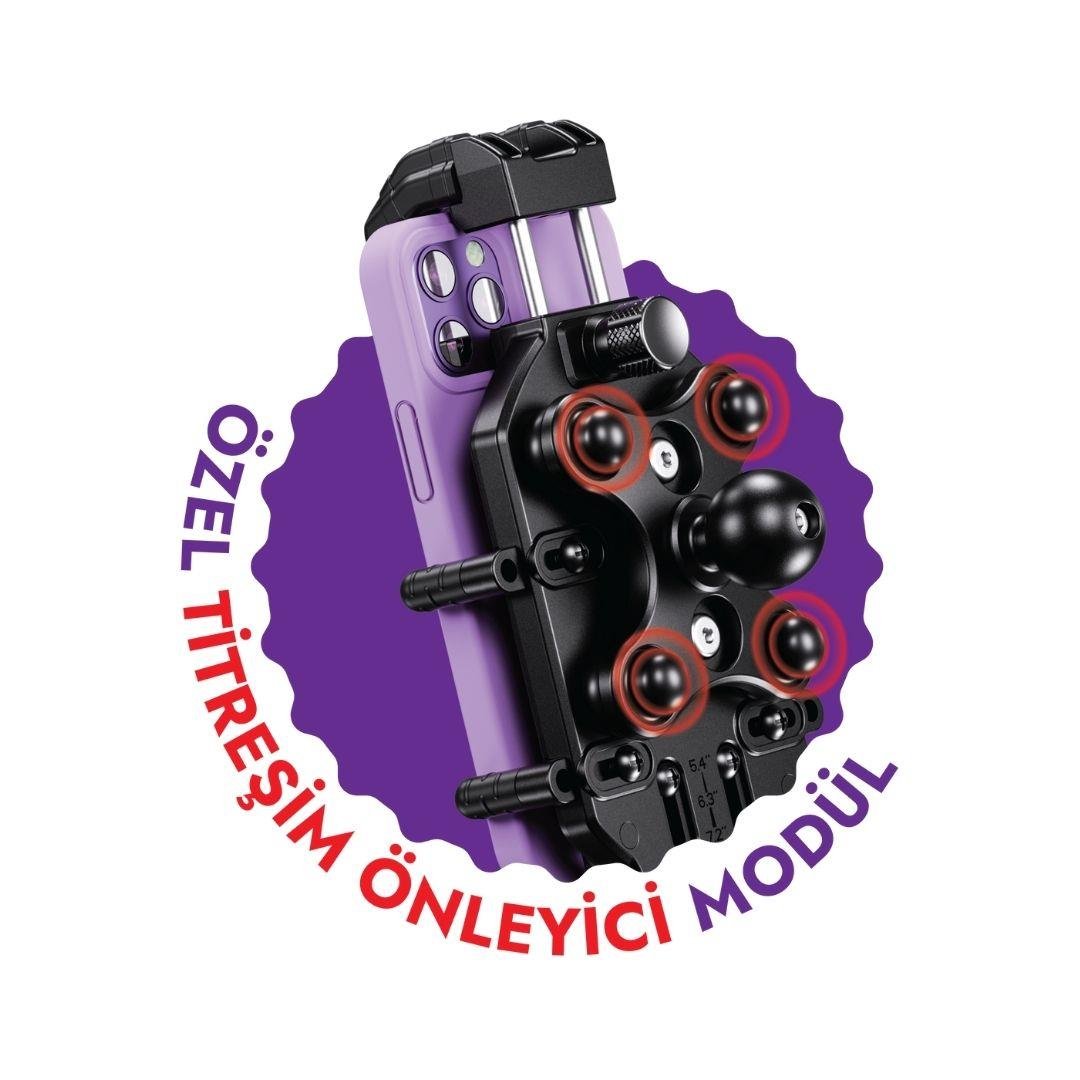 Nukrotech M26 Titreşim Modüllü Telefon Tutucu