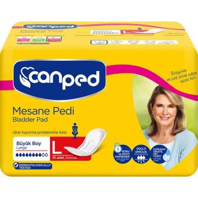 Canped Mesane Pedi Büyük 10 lu