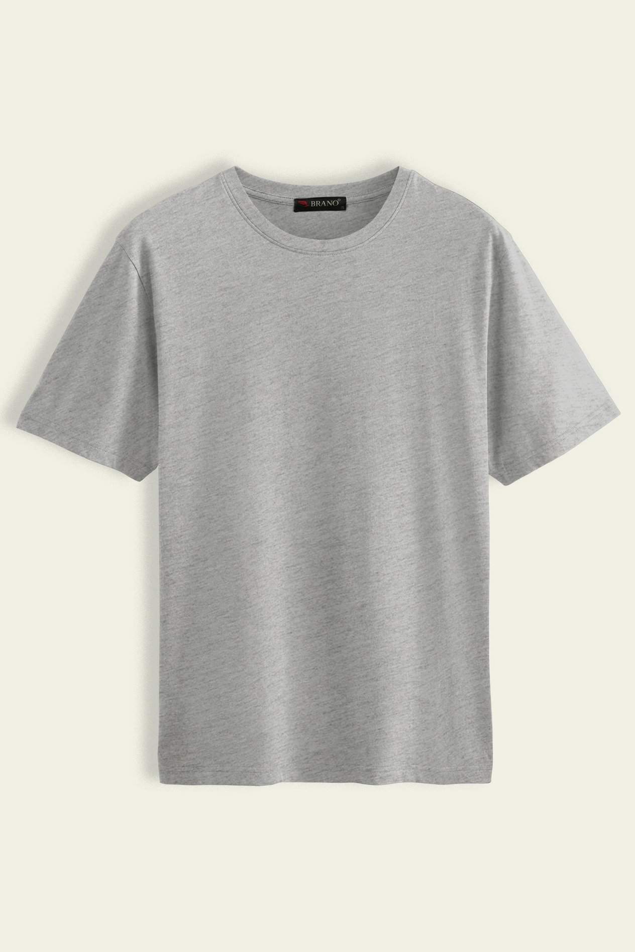 HANCLOUnisex 2-li Paket %100 Pamuk Basic Regular/Normal Kesim Bisiklet Yaka Kısa Kollu T-ShirtT-Shirt
