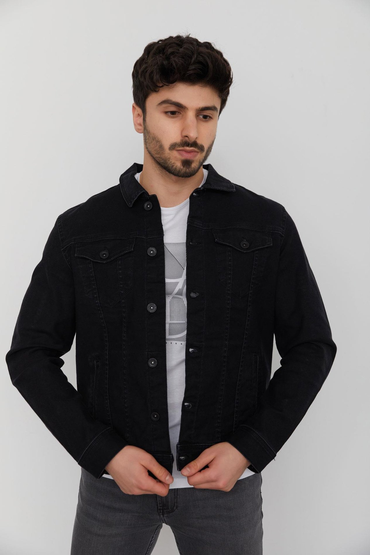 CAZ 1701 DENIM CEKET