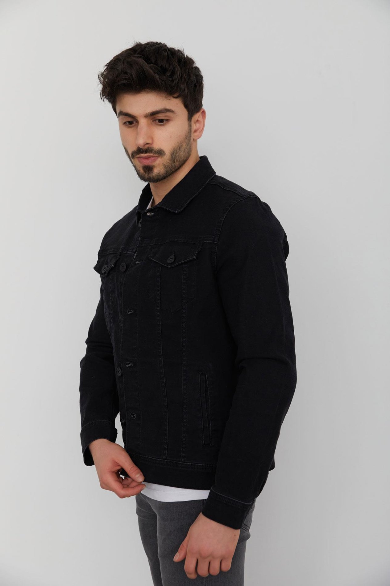 CAZ 1701 DENIM CEKET
