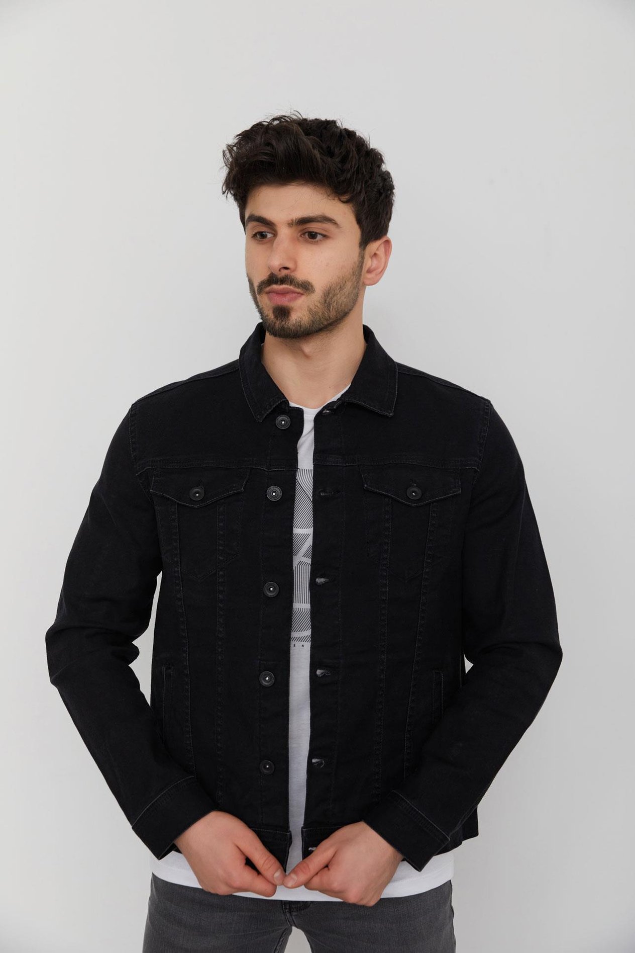 CAZ 1701 DENIM CEKET