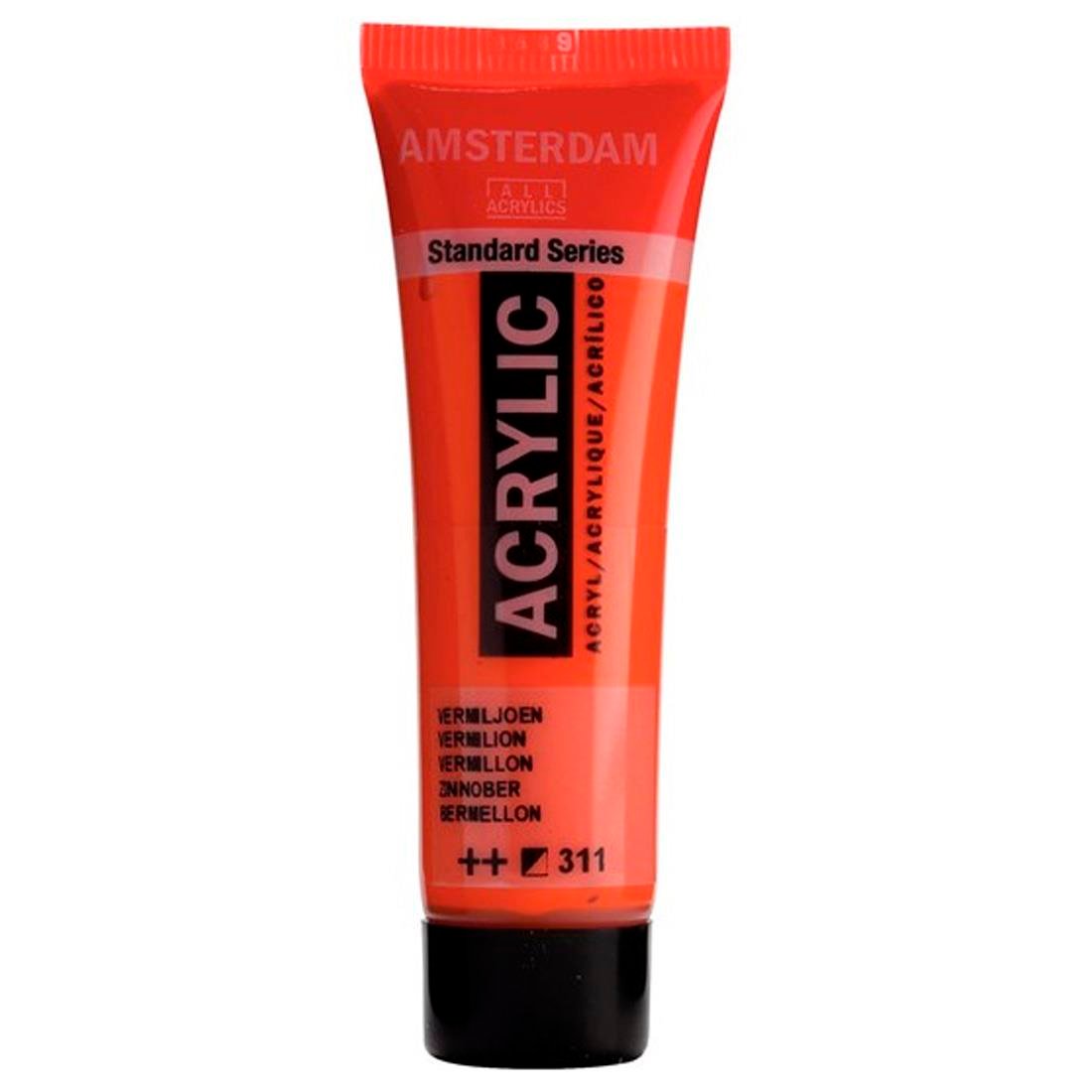Amsterdam Parlak Kırmızı 120 ml Akrilik Boya 311