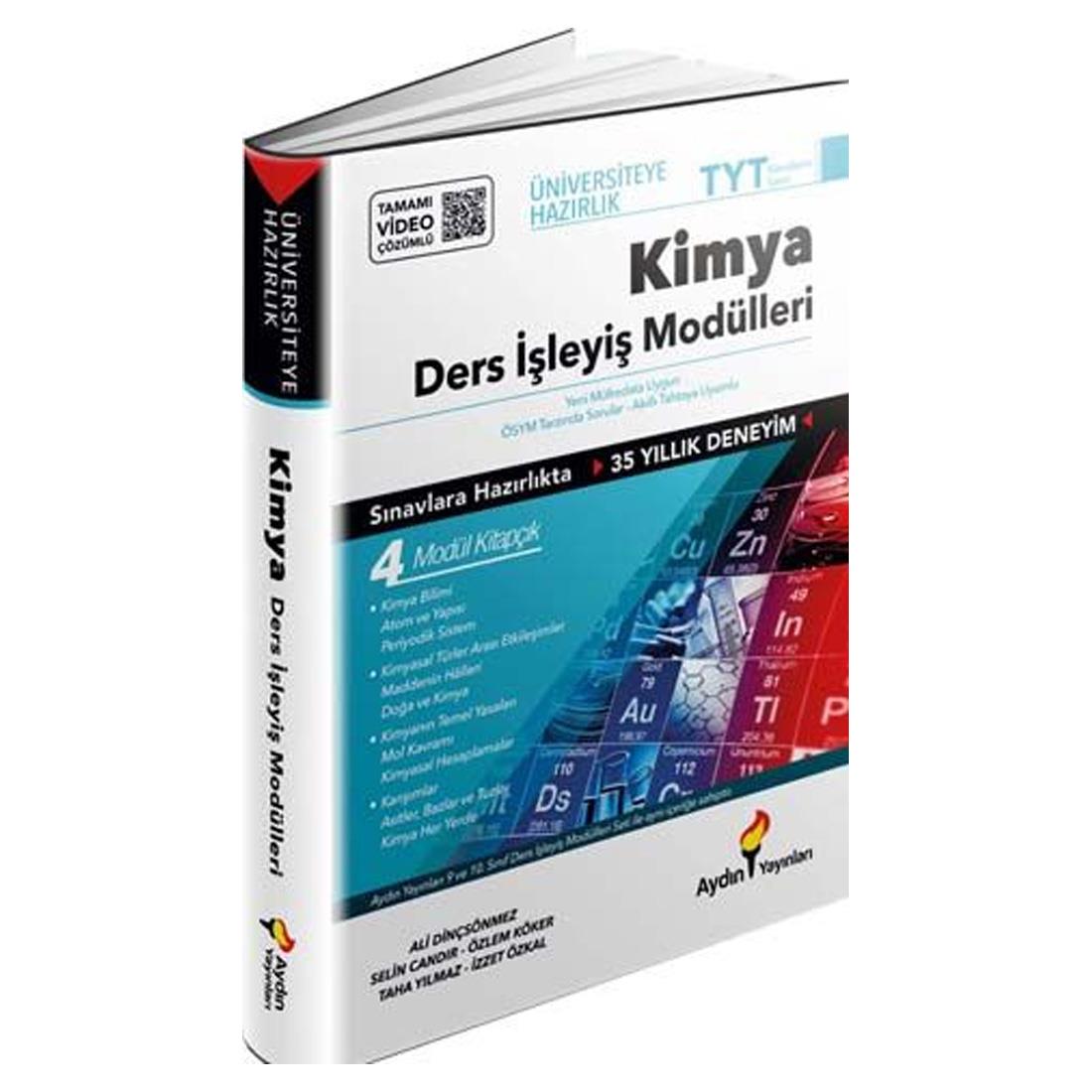 Aydın Yayınları TYT Kimya Ders İşleyiş Modülleri