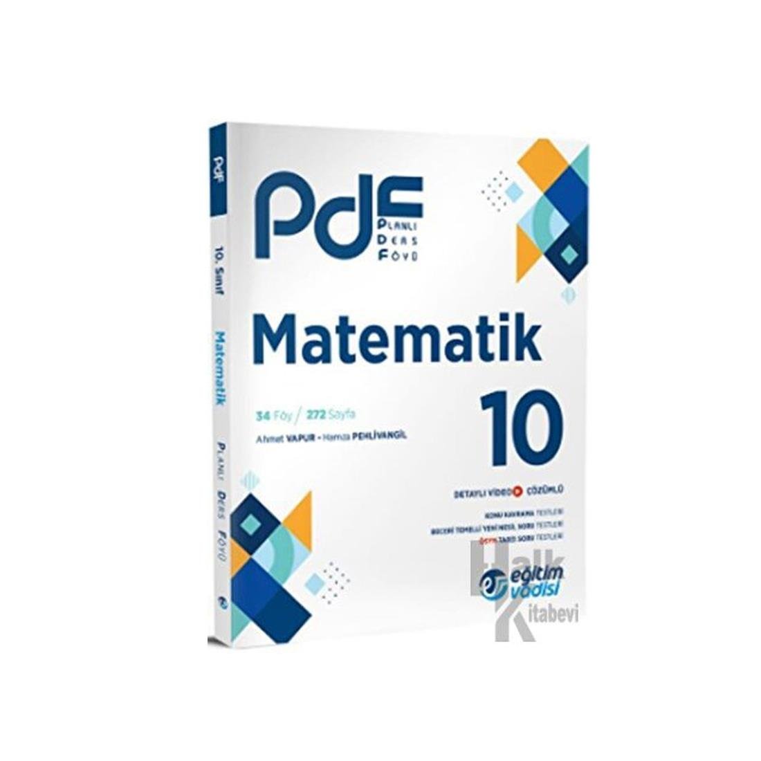 Eğitim Vadisi Yayınları 10. Sınıf Matematik Planlı Ders Föyü
