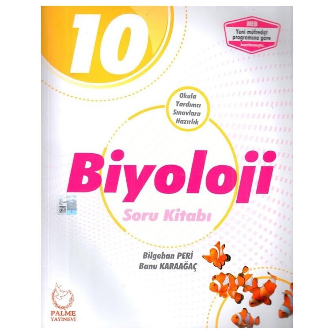 Palme Yayınları 10. Sınıf Biyoloji Soru Kitabı