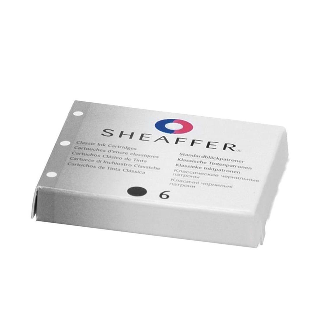 Sheaffer  Kartuş Siyah 6'lı Paket