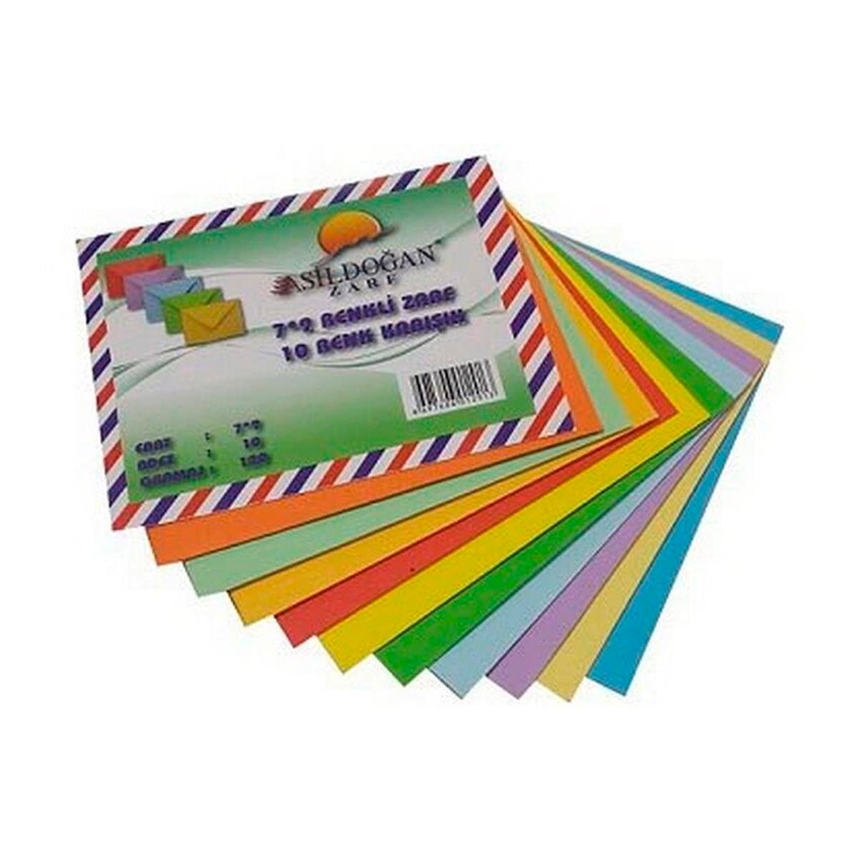 Doğan 13*18 Renkli Zarf