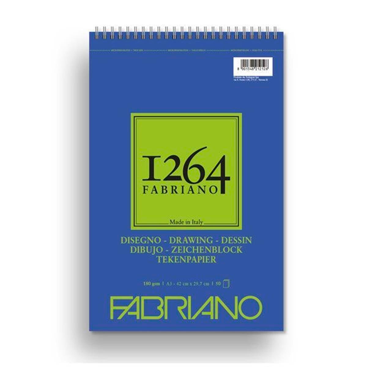 Fabriano Drawıng Paper 180 gr A3 50 Yaprak Spiralli Çizim Defteri F19100647