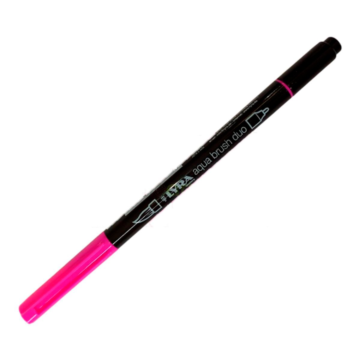 Lyra Aqua Brush Duo Marker - Pink Mad Lake L6520029