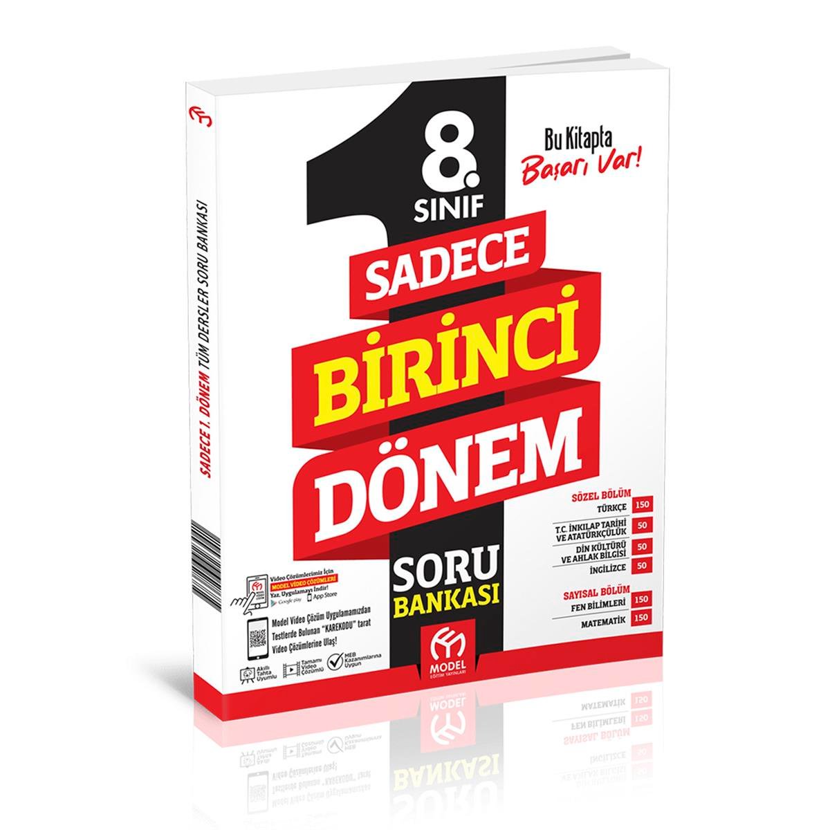 Model Eğitim Yayınları  8. Sınıf Sadece 1. Dönem Soru Bankası