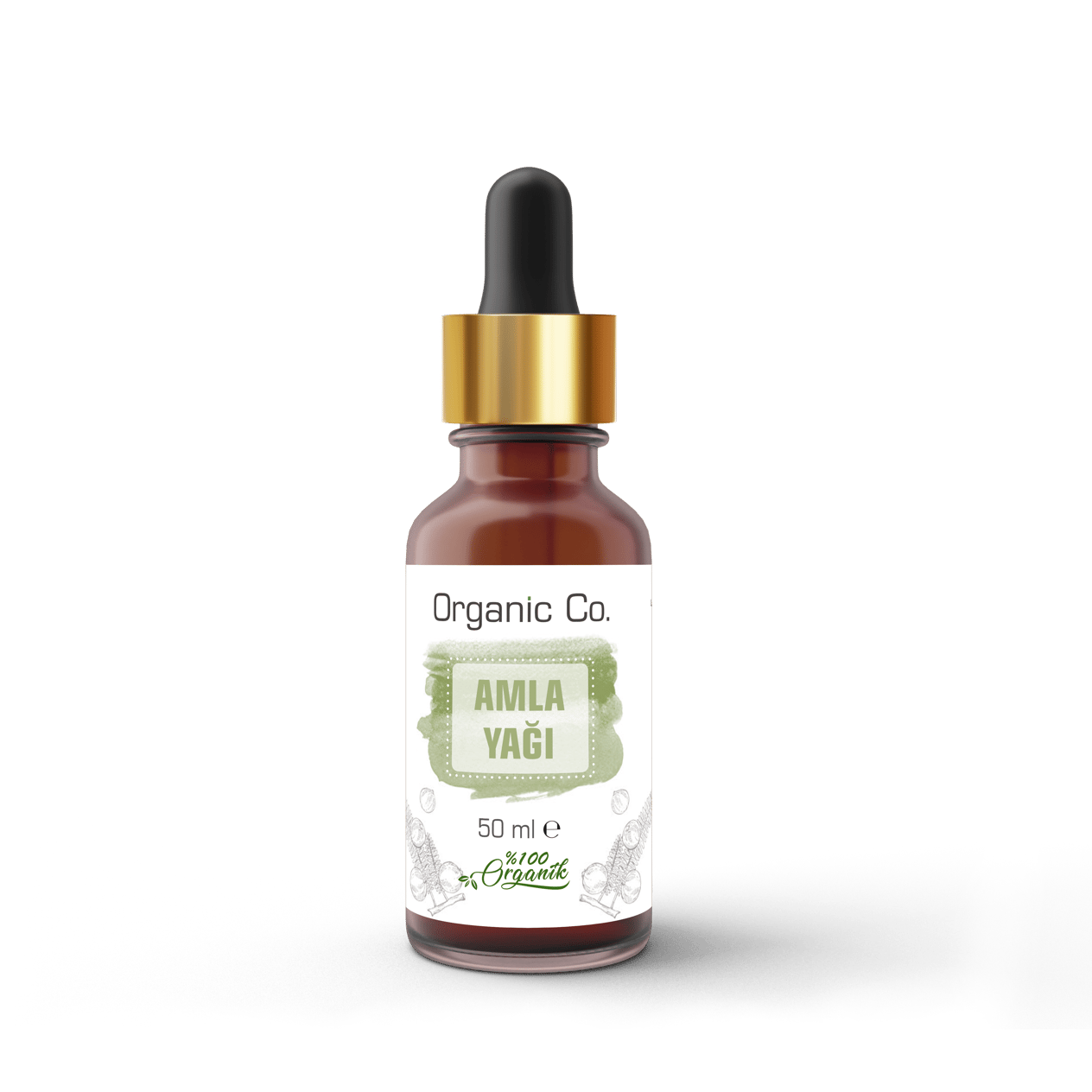 Organic Co Doğal ve Katkısız Amla Saç Bakım Yağı 50 mL